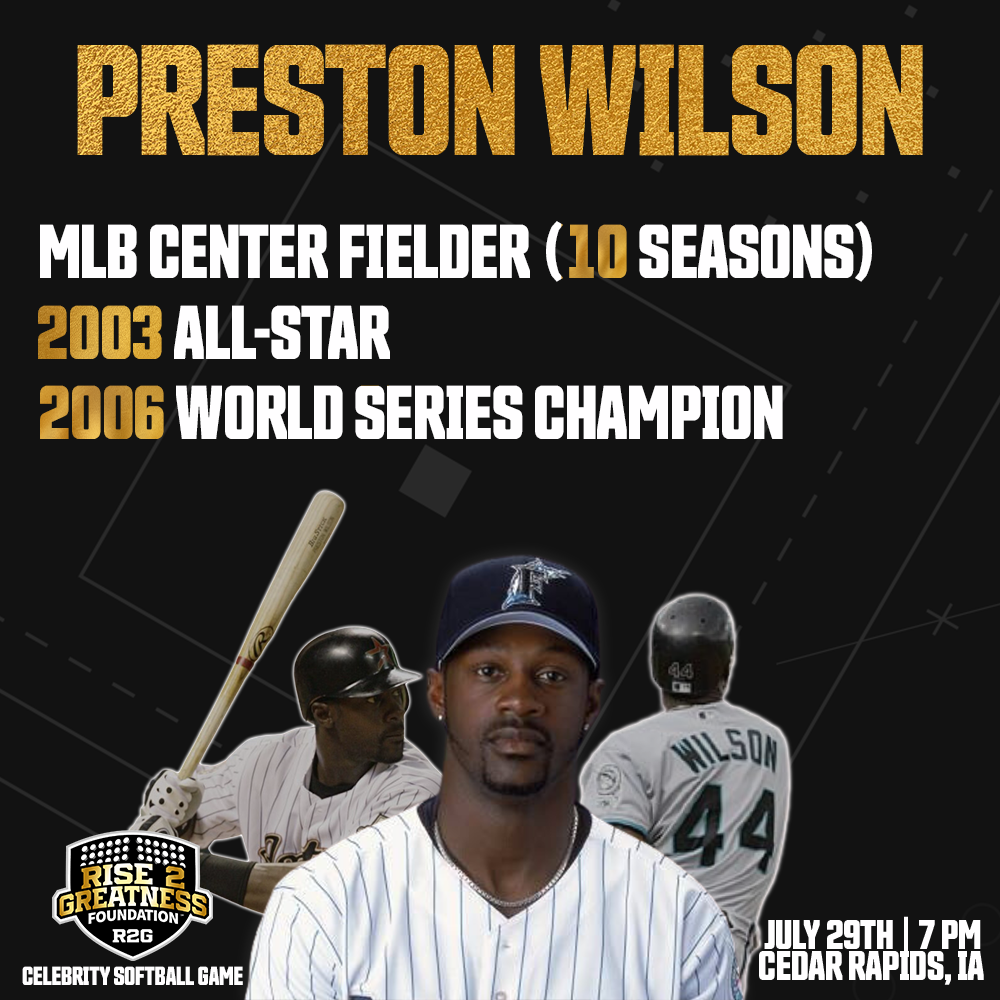 Preston Wilson Celeb Softball